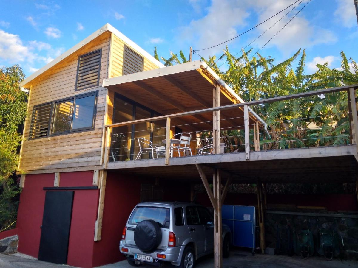 Lounge des hauts 3 maisons à L'étang-Salé sans vis à vis avec vue panoramique Océan et Montagne Extérieur photo