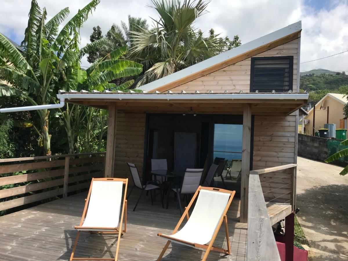 Lounge des hauts 3 maisons à L'étang-Salé sans vis à vis avec vue panoramique Océan et Montagne Extérieur photo